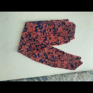 Lululemon Align Print scallop ankle leggings